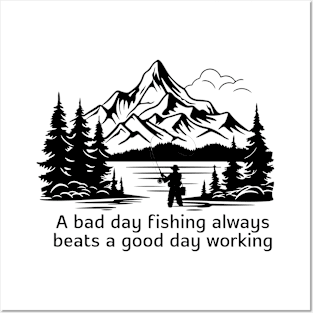 Fishing Shirt Fishing Gift for Dad Fishing Tshirt Fisherman Gift Men's Fishing Shirt Fishing Holiday Funny Fishing Shirt Fathers Day Gift Posters and Art